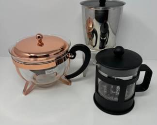 	Bodum Chambord Teapot & Coffee Press + Coffee Canister
