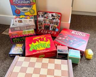 Game Night - Variety of Tabletop Games