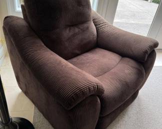 The Perfect Reading Chair - Brown, Cozy Overstuffed Recliner