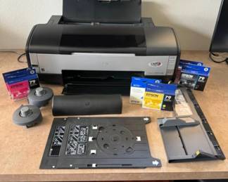 Epson Stylus Photo 1400 Inkjet Printer w/ Ink Cartridges