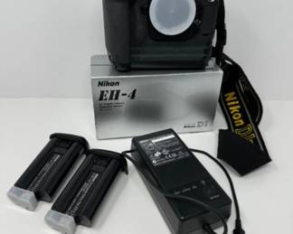 Nikon D1X Digital Camera, Quick Charger, & NEW EH-4 AC Adapter