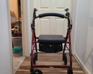 Like New DRIVE  Walker W/Storage N Seat