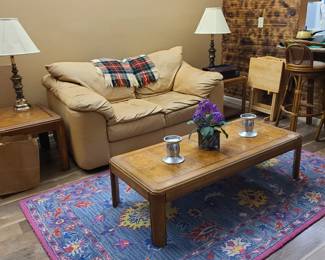 This loveseat is ugly but sure is comfy.