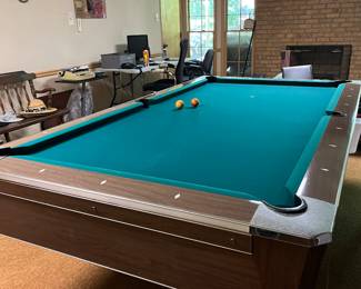 Fischer Cavalier 1970s style  Pool Table.  