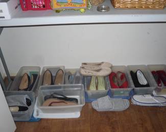 Lots of shoes...many new