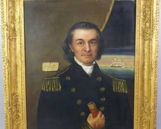 Great Capt. Coffin portrait from New Bedford