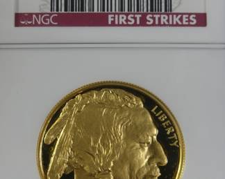 Gold Buffalo coin
