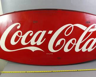 Large Coke sign