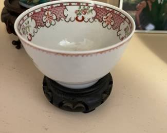 Chinese export teabowl
