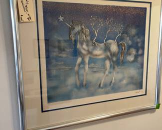 Salvador Dali unicorn
