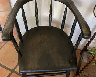 Rustic antique chair