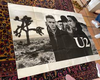 4x 5 u2 poster for concert