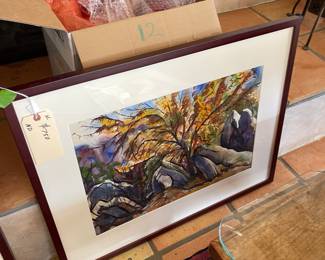 Charles Surendorf watercolor