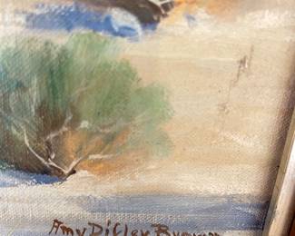 Amy Dudley Brown - painting of palm springs