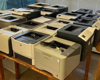 Lots of printers