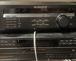 Sony Stereo Receiver and CD Player