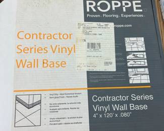 Contract vinyl wall base