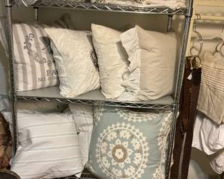 designer pillows….Villa and Pom Pom and more