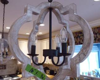 16″ WOOD PENDENT LIGHT FIXTURE
$110.00 / /pair / 1 Available