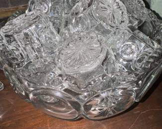 Fabulous Punch Bowl and Cups
