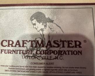 Craftmaster Upholstered Rocking Chair