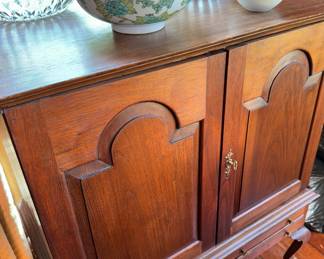 Lovely Entertainment Table w/ Backing Out