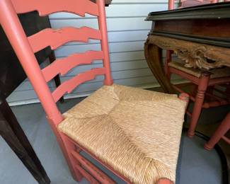 Vintage Ladder Back Chairs