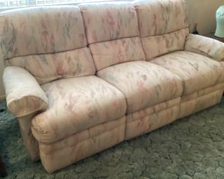 Double reclining sofa 

Available for presale