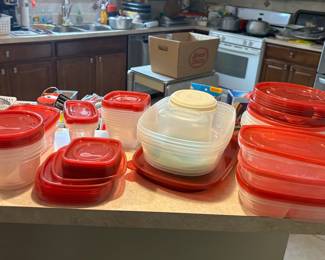 Plastic Ware Storage Food Containers