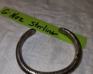 G-Nez sterling silver bracelet 