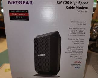 Netgear cm700 high speed modem 
