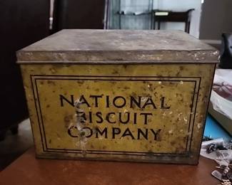 Tin National Biscuit Company tin box