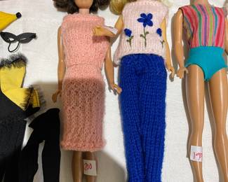 Titian Barbie bubble cut vintage Barbie