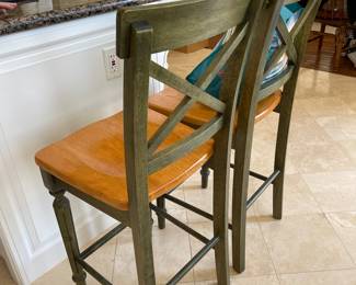 Wooden stools