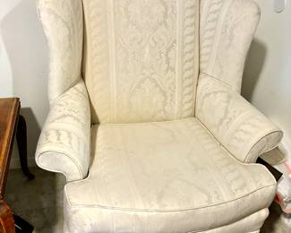Chippendale wingback chair by Thomasville 
