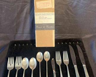 Service For 2 Reed Barton Sterling Flatware