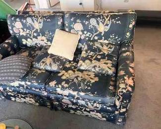 Reupholstered Love Seat 