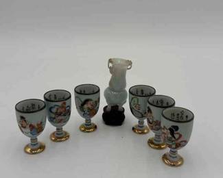 Collection Of Sake Glasses 