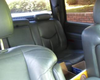 Interior has normal wear.