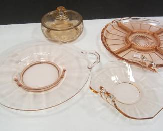 PINK DEPRESSION GLASS