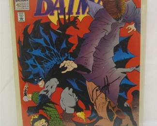  BADMAN COMIC 492 SIGNED BY NORM BREYFOGLE 1254/5000 