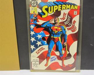  SUPERMAN #53.  SIGNED BY JERRY ORDWAY 495/5000