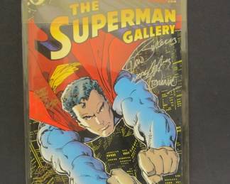 AUTOGRAPHED THE SUPERMAN GALLERY