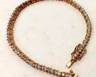 STERLING TENNIS BRACELET