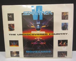 STAR TREK THE UNDISCOVERED COUNTRY MOVIE CARDS