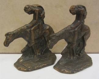 PAIR OF W.H. HOWELL CO BOOKENDS