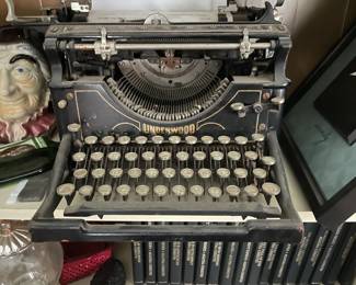 . . . Underwood vintage typewriter