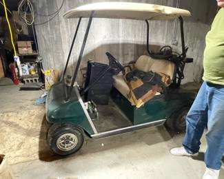 . . . Club Car golf cart