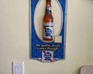 . . . vintage Pabst beer sign