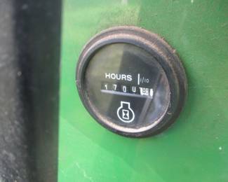 1700 hours John Deere 430 diesel riding lawn mower 